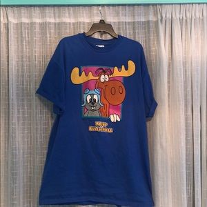 Vintage Blue Cartoon Tee